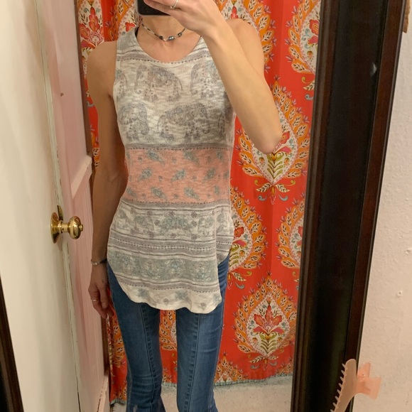 🐘 Elephant Boho Print Tank 🐘 - Picture 5 of 6